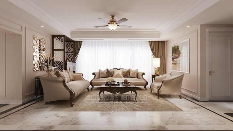 Thiết kế nội thất tân cổ điển