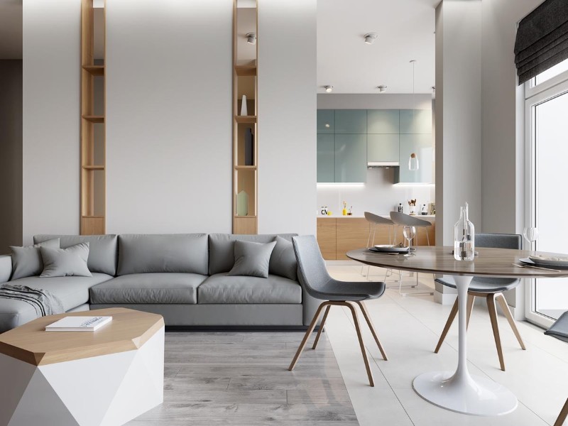 Thiết kế nội thất căn hộ nhỏ