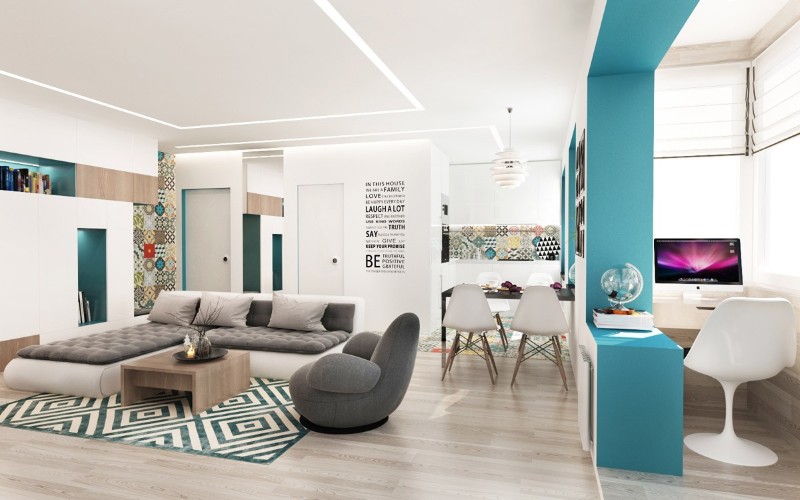 Thiết kế nội thất căn hộ nhỏ