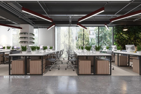Xu hướng thiết kế nội thất văn phòng Hà Nội được ưa chuộng năm 2020