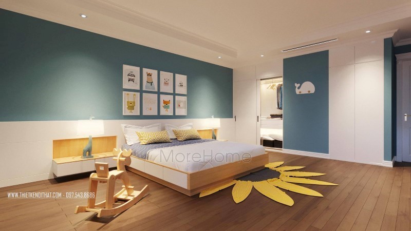 Hình ảnh chung cư hiện đại 4 phòng ngủ