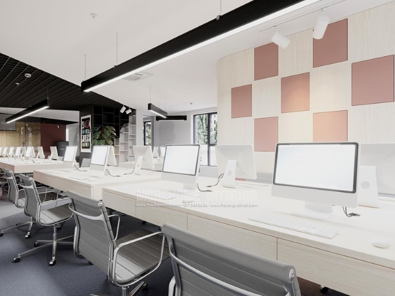 thiết kế nội thất văn phòng làm việc đẹp