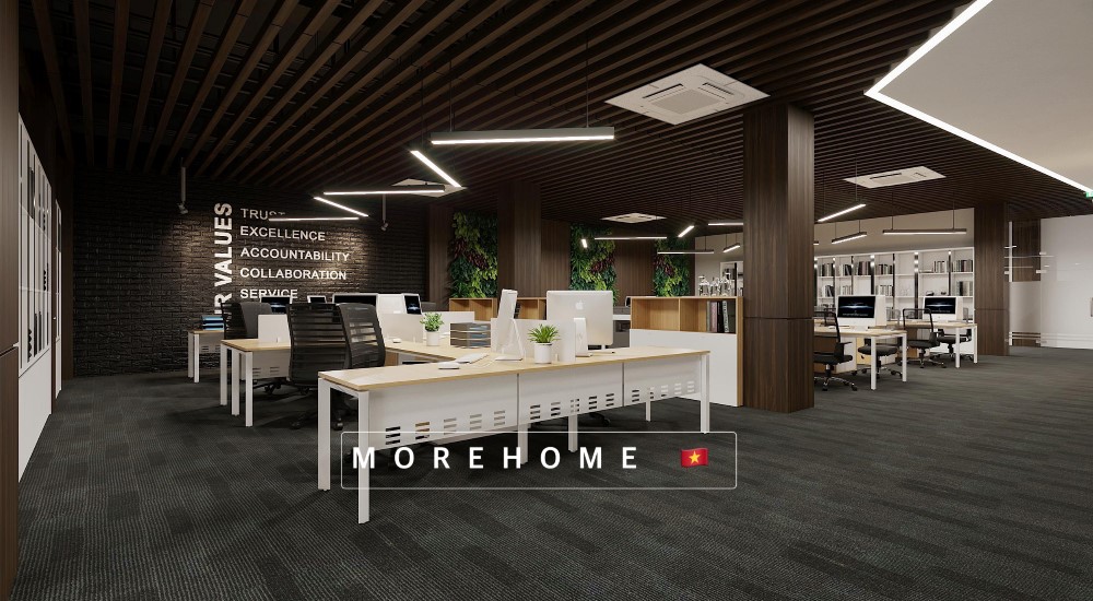 thiết kế nội thất văn phòng làm việc đẹp