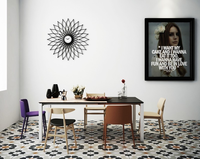 Thiết kế phòng ăn Scandinavian