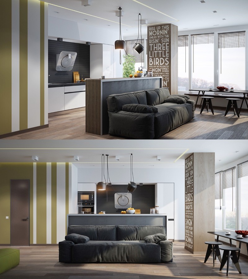 Thiết kế phòng khách Scandinavian