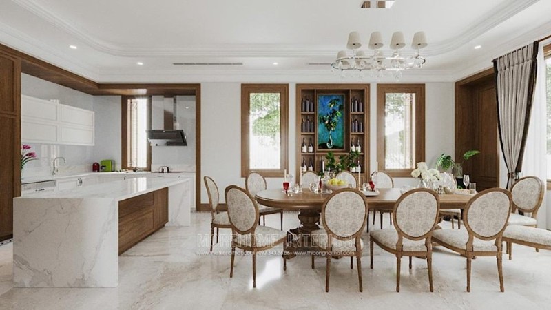 Thiết kế biệt thự vườn cam