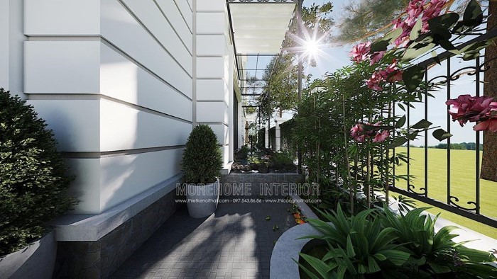 Mẫu thiết kế nội thất biệt thự nghỉ dưỡng hiện đại