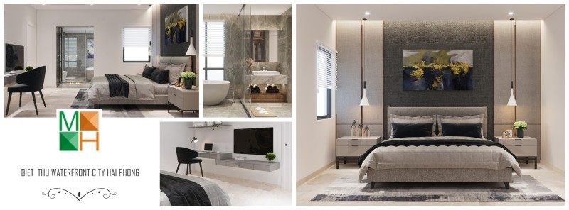 Mẫu thiết kế nội thất biệt thự nghỉ dưỡng hiện đại