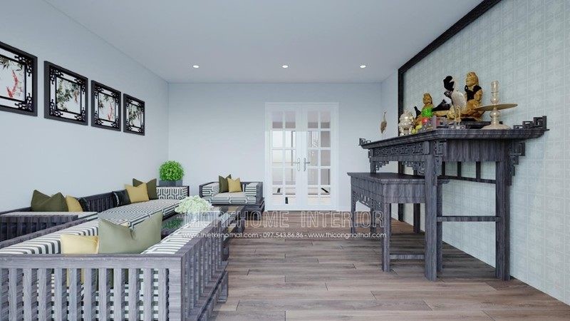 Thiết kế biệt thự vườn cam