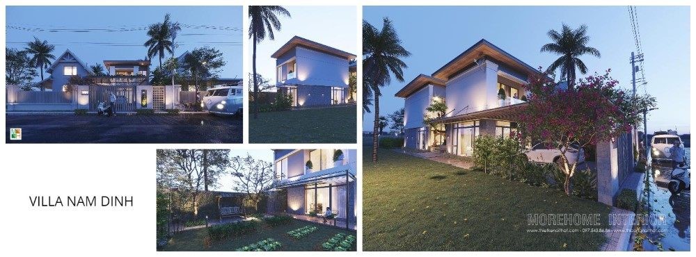 Thiết kế biệt thự vườn cam