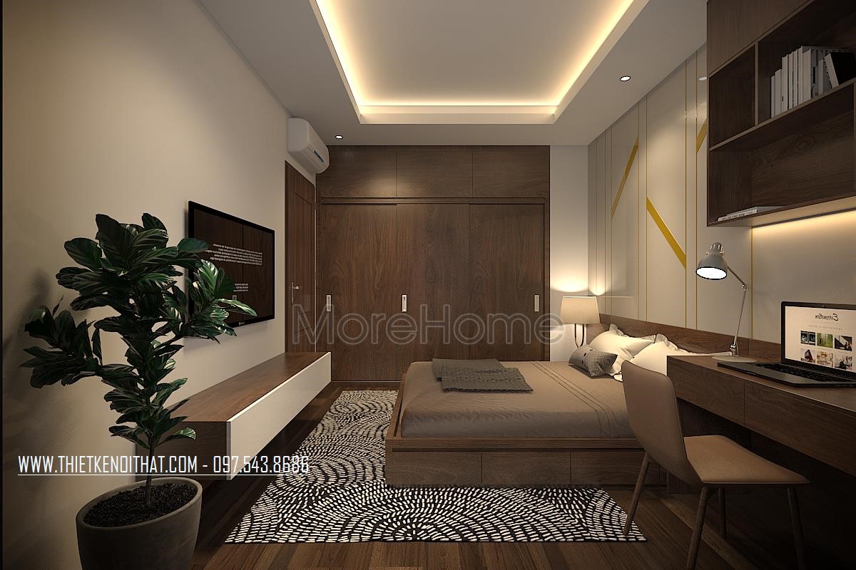 Tủ quần áo 3 buồng gỗ công nghiệp