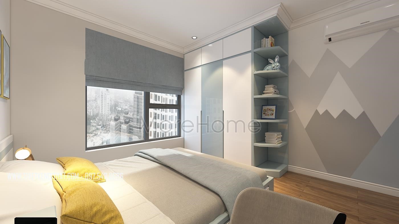 Tủ quần áo 3 buồng gỗ công nghiệp