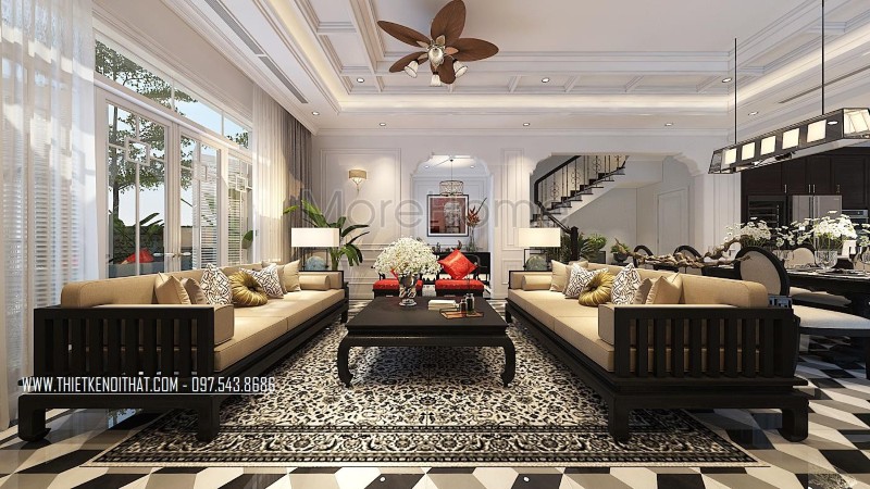 Nội thất đẹp hải phòng: Sofa phòng khách đẹp