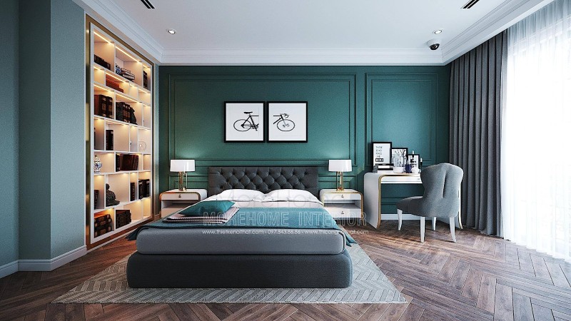 Thiết kế nội thất biệt thự tân cổ điển tại hải phòng