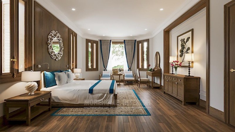 Thiết kế nội thất biệt thự vinhomes cầu rào phân khu ngọc trai