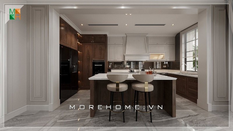 Thiết kế nội thất biệt thự vinhomes cầu rào phân khu ngọc trai