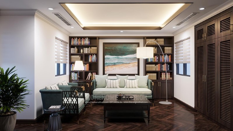 Thiết kế nội thất phân khu hải âu vinhomes cầu rào