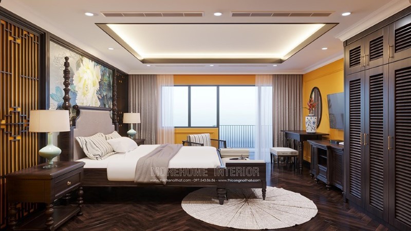 Thiết kế nội thất phân khu hải âu vinhomes cầu rào