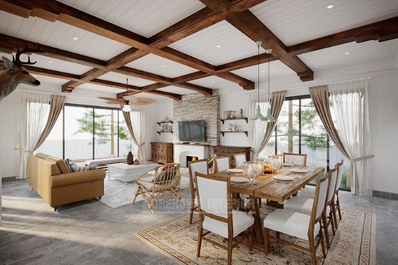 Thiết kế nội thất phân khu hải âu vinhomes cầu rào