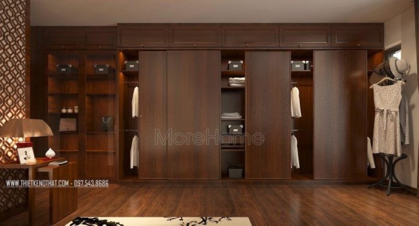 Tủ quần áo gỗ công nghiệp