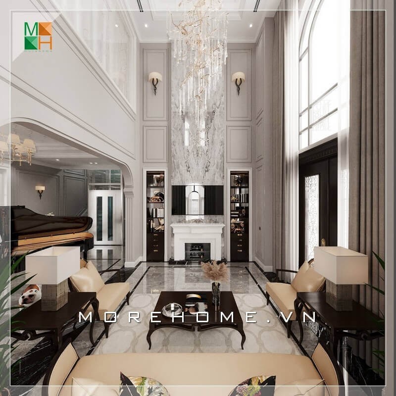 Thiết kế nội thất tân cổ điển tại Hải Phòng