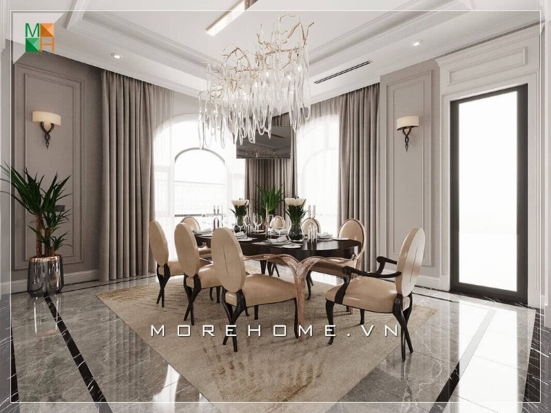 Thiết kế nội thất tân cổ điển tại Hải Phòng