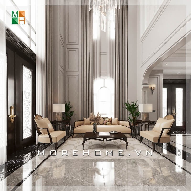 Thiết kế nội thất tân cổ điển tại Hải Phòng