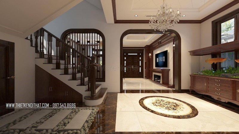 cầu thang gỗ đẹp