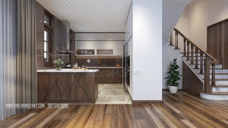 cầu thang gỗ đẹp