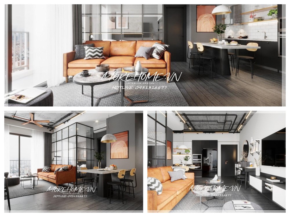 Thiết kế nội thất căn hộ nhỏ