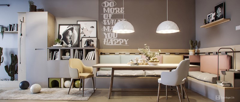 Thiết kế nội thất căn hộ nhỏ