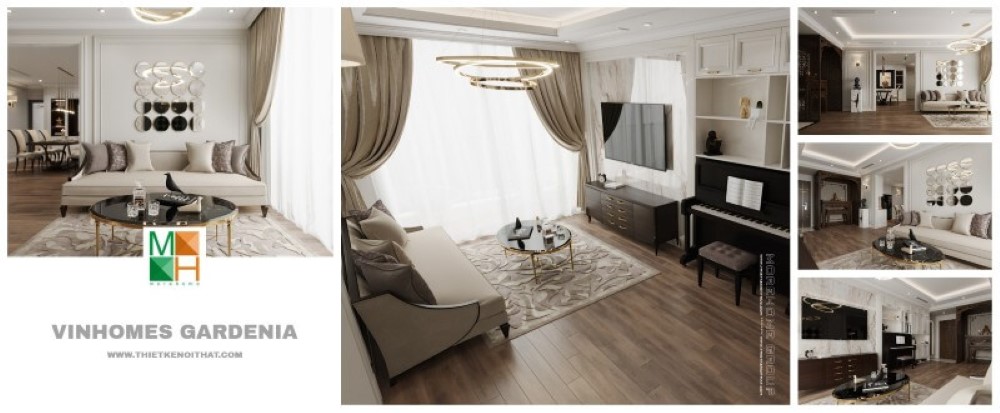 Thiết kế nội thất căn hộ nhỏ