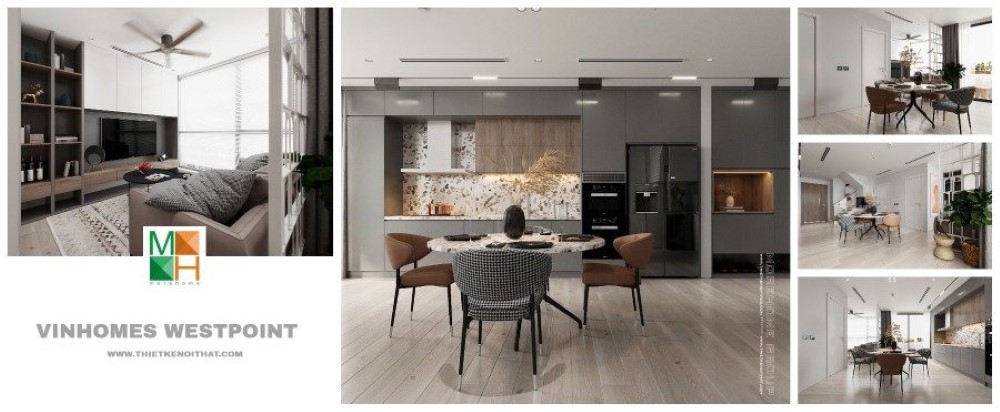 Thiết kế nội thất căn hộ nhỏ