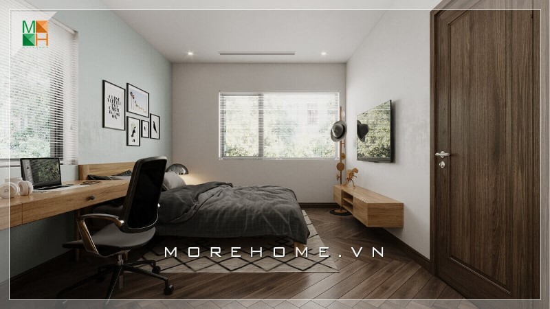 thiết kế nội thất phòng ngủ nhỏ