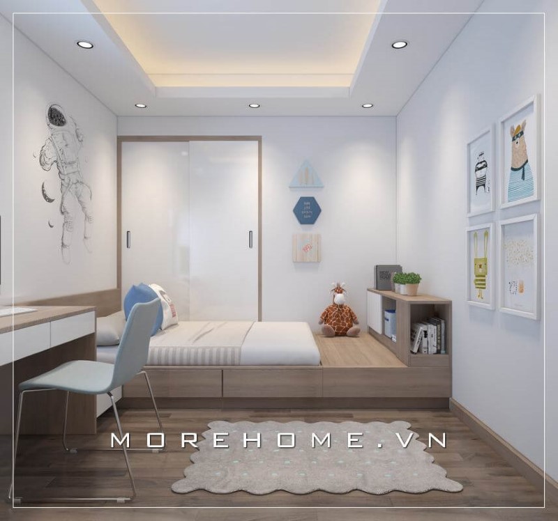 thiết kế nội thất phòng ngủ nhỏ