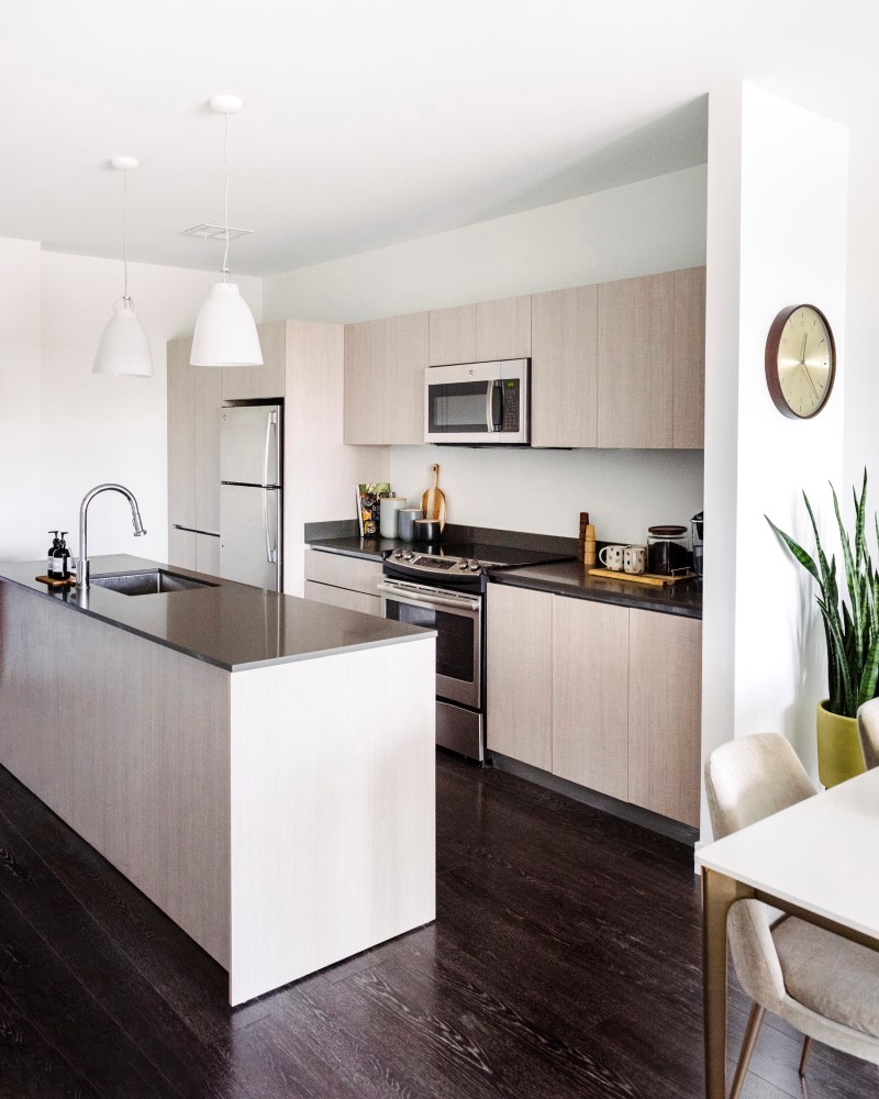 Thiết kế nội thất bếp chung cư