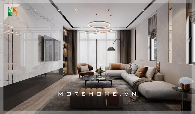 Thiết kế nội thất chung cư 80m2