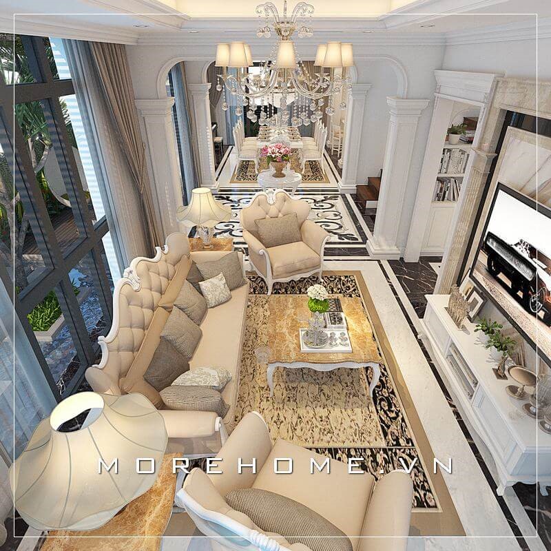 Ưu điểm nổi bật của thiết kế nội thất biệt thự