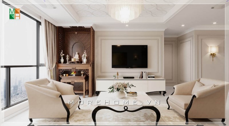 thiết kế nội thất chung cư IEC Tứ Hiệp Thanh Trì