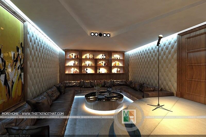 Thiết kế phòng giải trí trong biệt thự cao cấp