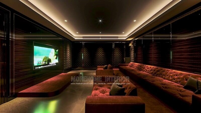 Thiết kế phòng giải trí trong biệt thự cao cấp