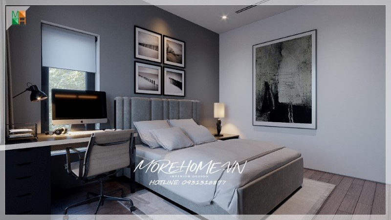 thiết kế nội thất chung cư The Matrix One