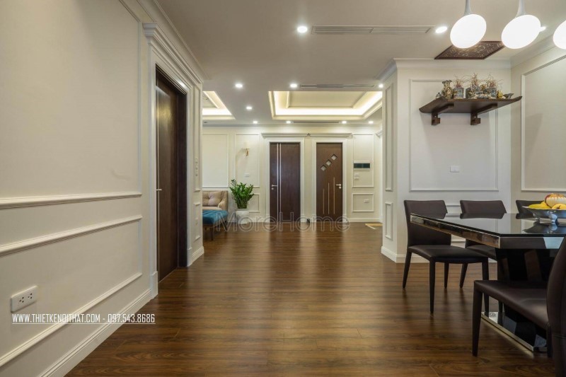 thiết kế nội thất chung cư The Matrix One