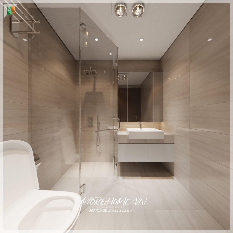 thiết kế nội thất chung cư The Matrix One