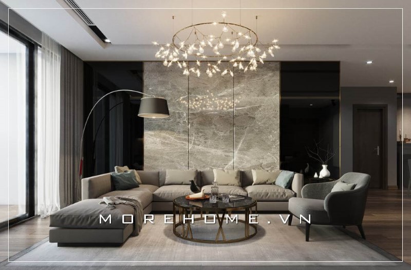 Thiết kế nội thất căn hộ chung cư 70m2