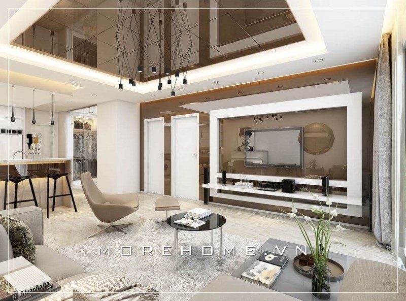 Thiết kế nội thất căn hộ chung cư 70m2