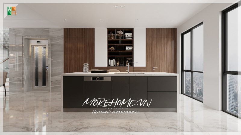 Thiết kế nội thất căn hộ chung cư 70m2