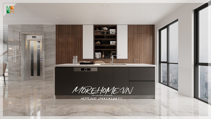 Thiết kế nội thất căn hộ chung cư 70m2