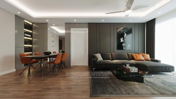 Thiết kế nội thất chung cư GoldSilk City