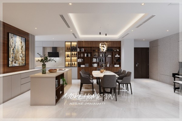 thiết kế nội thất chung cư Sunshine Golden River